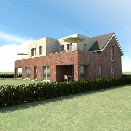 Haus Damenpfad 4 Leuchtturm 아파트 *